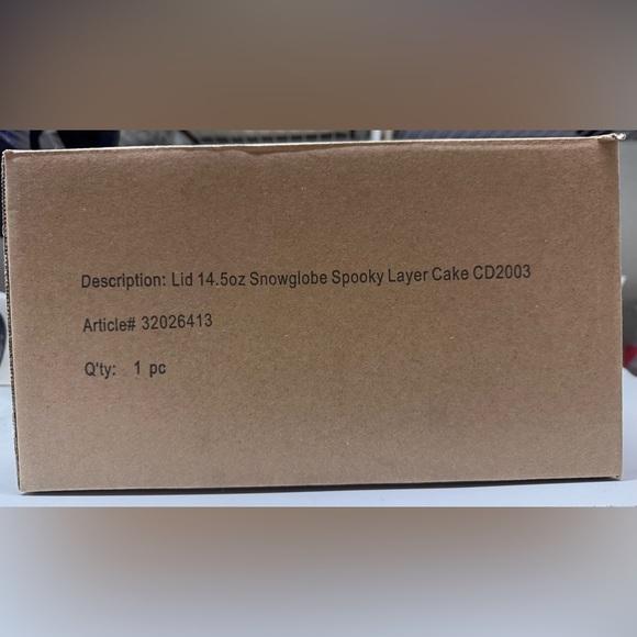 NWT*1 LEFT*NIB. B&BW Snowglobe Spooky Layer Cake 2025 Limited Edition Candle - Picture 4 of 7